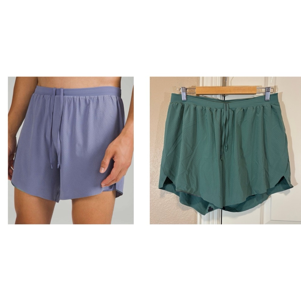 Lululemon Fast and Free Lined Short 6" Men’s XL Sage Green - Picture 1 of 16